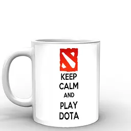 Кухоль GeekLand Dota постер DT.02.001 330 мл білий - мініатюра 3