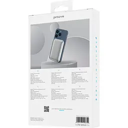 Зовнішній акумулятор Proove Vibe Energy 10000mAh 20W White [PBVE20022202] [104211] - мініатюра 6
