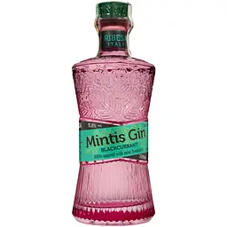 Джин Mintis Blackcurrant Ribesa 41.8% 0.7 л з келихом - мініатюра 3