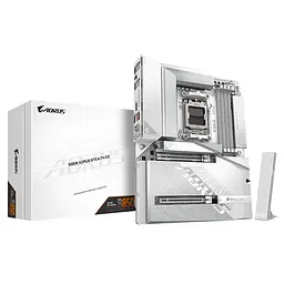 Материнська плата B850 A STEALTH ICE sAM5 B850 4xDDR5 M.2 HDMI ATX білий Gigabyte teh0019088 - мініатюра 8