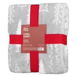 Плед Ardesto Flannel 160х200 см 100% поліестер ялинки pbe0050446 - мініатюра 2