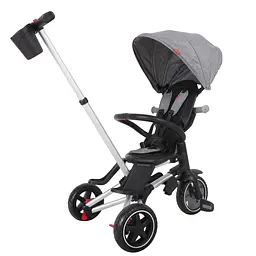 Дитячий складний триколісний велосипед Qplay Nova Eva червоний (S700-2Red) - мініатюра 3