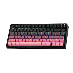 Ігрова механічна клавіатура AULA F75 / Три режими підключення / Leobog Axis Reaper Switch / Pink - мініатюра 2