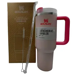 Термокухоль Stanley Quencher H2.0 Tumbler з неіржавкої сталі 1,18 л Pink Candy KT7001939