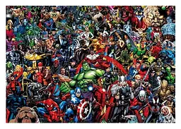 Пазл Clementoni Impossible: Інший всесвіт, Marvel (Impossible Marvel Puzzle - 1000 pcs.), 1000 ел. (39709) - мініатюра 2