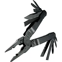 Мультиінструмент Leatherman Super Tool 300 чохол Molle картонна коробка Black - мініатюра 2