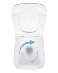 Набір Qtap Nest 4 в 1 підвісний унітаз Crow Ultra Quiet 520x360x290 + комплект інсталяції QT05335172W48190 - мініатюра 6