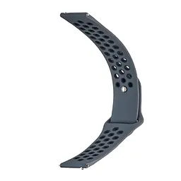 Ремінець Nike Sport 20 mm Watch Active / Galaxy S4 42 mm / Gear S2 / Xiaomi Amazfit Dark Grey / Blac