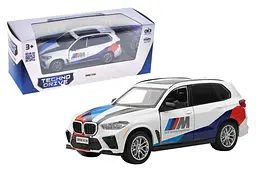 Іграшкова машинка позашляховик BMW X5 M TechnoDrive 250411 білий колір