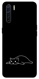 TPU чохол Demsky Lazy cat для Oppo A91