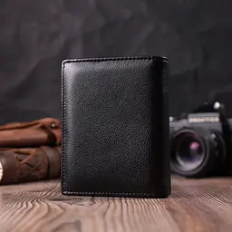 Чоловічий шкіряний гаманець ST Leather 9,3х12х2 см acs0028294 - мініатюра 8