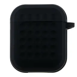 Футляр із карабіном Fashion Silicone Case Airpods 1/Airpods 2 Black (35263_3345608)
