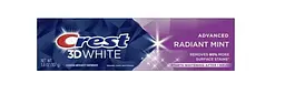 Відбілююча зубна паста Crest 3D White Radiant mint toothpaste 93гр