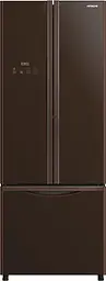 Холодильник з нижньою морозильною камерою Hitachi R-WB710PUC9GBW 180х76х75см 3 дв. Х-345 л М-120 л A+ NF Інвертор Коричневий скло (R-WB710PUC9GBW)