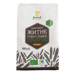 Борошно житнє грубого помелу Екород органічне 1 кг - мініатюра 2