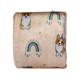 Ковдра для тварин Derby Sherpa Blanket Бежевий 100х150 см - мініатюра 3