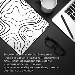 Килимок для мишки GamePro Speed/Control White (MP085AW) - мініатюра 8