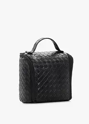 Жіноча косметичка Sambag Candy Box структурна чорна 20 х 19 х 14 см (30411067) - мініатюра 3