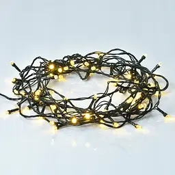 Електрогірлянда Yes! Fun Діамант 8 мм 80 LED 8 режимів миготіння 8 м тепло-біла (975052) - мініатюра 3
