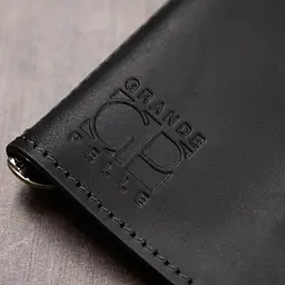 Чоловічий шкіряний зажим для грошей GRANDE PELLE 10х8х1,5 см acs0018637 - мініатюра 9