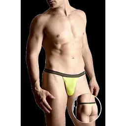 Труси-стрінги чоловічі Softline Thongs 4496 M/L жовтий