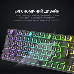 Клавіатура GamePro Red Switch механічна (MK85R) - мініатюра 11