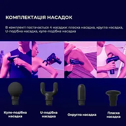 Перкусійний масажер Yunmai Massage Gun EasePro (YMFG-M406) - мініатюра 7