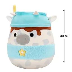 М'яка іграшка Squishmallows Сіра Корівка 30 см (SQER01263) - мініатюра 6