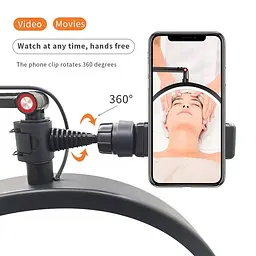 Безтіньова підлогова лампа-півмісяць LED Moon HD-M2X Censreal - мініатюра 3