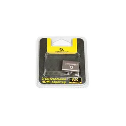 Перехідник Cablexpert HDMI - HDMI 8K 60Hz сірий (AP-HDMI8K-FF) - мініатюра 3