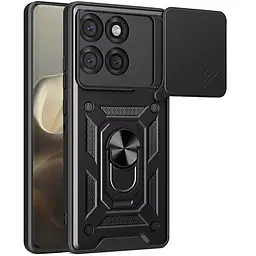 Чохол Ummi Camshield Serge Ring для Motorola Edge 60 Pro Чорний / Black