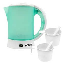 Електрочайник Rotex RKT07-G Travel + 2 чашки та 2 ложки - мініатюра 4