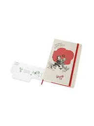 Записник Moleskine Wizard of OZ середній, Лінійка Поле маків (LEWOZQP060PF) - мініатюра 3