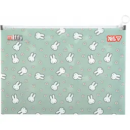 Папка-конверт Yes Miffy А4 на блискавці (492412)