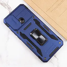 Ударостійкий чохол Camshield Army Ring для Xiaomi Redmi 10C Синій / Navy - мініатюра 6