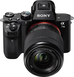 Бездзеркальний фотоапарат Sony Alpha A7 III Kit SEL2870 28-70mm f/3.5-5.6 OSS FE Black (ILCE7M3KB) UA [87968] - мініатюра 2