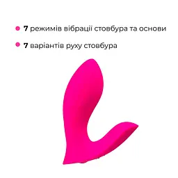 Смарт-вібратор в трусики Lovense Flexer - мініатюра 4