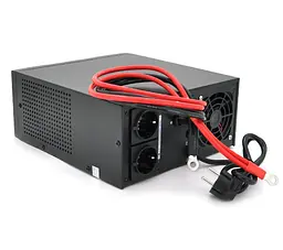 UPS з правильною синусоїдою BRAZZERS BRSWLFP600 500Вт, під зовнішній АКБ 12В - мініатюра 2