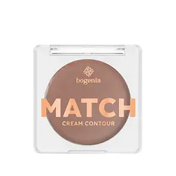 Контур для обличчя кремовий Bogenia Match Cream Contour (BG653), 001 Коричневий