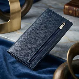 Жіночий гаманець з натуральної шкіри Canpellini 21830 синій - мініатюра 3
