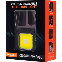 Багатофункціональний ліхтарик DK Handheld Multifunctional LED Flashlight W5138 Black [77358] - мініатюра 10