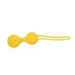 Набір вагінальних кульок Loveline Kegel Ball Exercise Set 3 шт (жовтий) - мініатюра 17