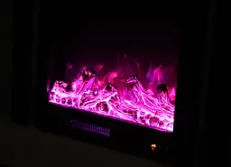 Електричний камін Fireplace Craftsman Tokado White Bluetooth звук потріскування дров (10080122) - мініатюра 3
