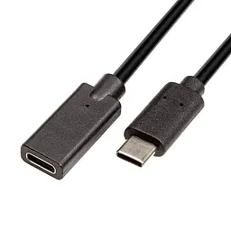 Кабель PowerPlant USB Type-C M/F (USB3.0) 3 А, AWG24+32, 3 м