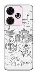 TPU чохол Demsky Odesa spirit для Xiaomi Redmi 13 4G / Poco M6 4G