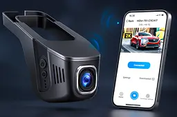 Відеорегістратор 4К 2160P WiFi з сенсорним датчиком - мініатюра 6