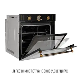 Духовой шкаф электрический PERFELLI VINTAGE 6A8N NERO - миниатюра 6