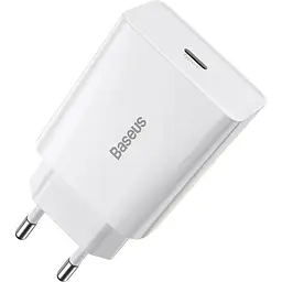 Зарядний пристрій Baseus Speed Mini Quick Charger 1C 20W EU white (CCFS-SN02)