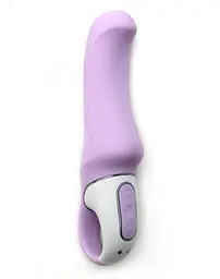 Вібратор Satisfyer Vibes Charming Smile Гнучкий потужний для точки G, 18.5х3.5 см бузковий - мініатюра 3