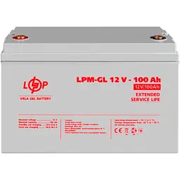 Джерело безперебійного живлення [ДБЖ] LogicPower LPM-PSW-1500VA 12V + АКБ LPM-GL 12V - 100 Ah [29692] [110202] - мініатюра 9